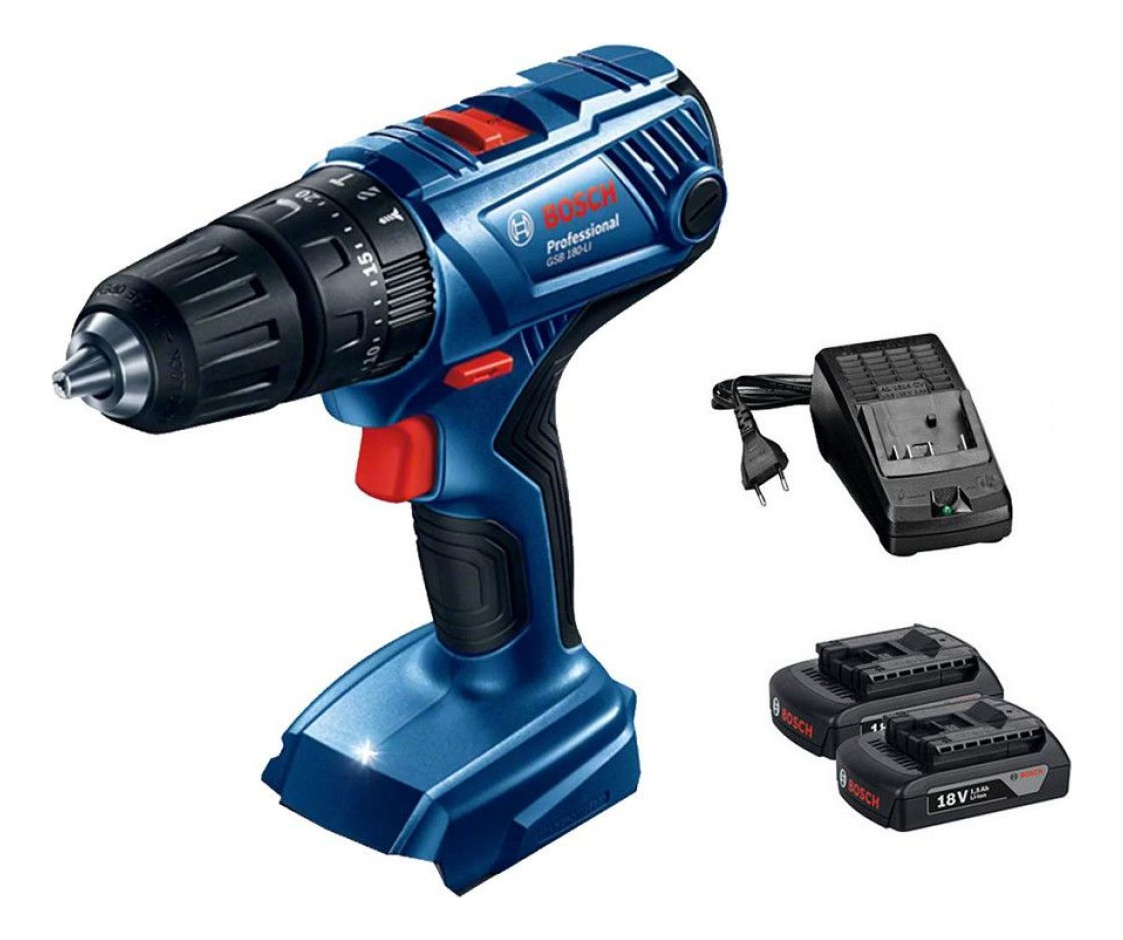 Atornillador Baterías 13 mm Bosch GSB 18 V Li